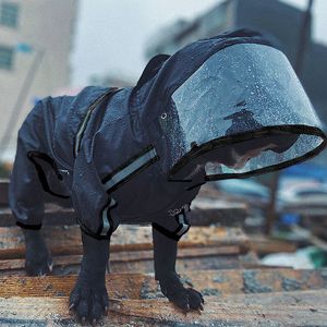 Köpek Pelerin toptan satış-Köpek giyim yağmurluk yaz ince tulum köpekler için yağmurluk Pet pelerin küçük orta oyuncak su geçirmez ceket e3