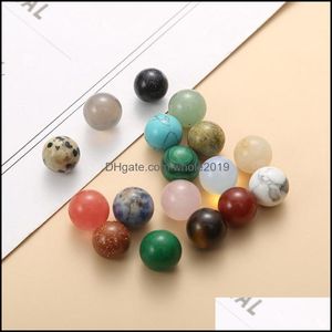 Stone 10 mm Stone Natural Crystal Mascot Mas Accessory Minerale Gems Ornament Reiki Dekoracja domu