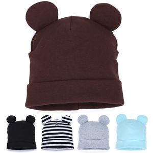 CAPS HATS Autumn Winter Baby Hat Boy Girl Beanies Fashion Ears Bonnet Infant Hatts Toddler Kids Outdoor Warm Sticked Beanie Cap 220830