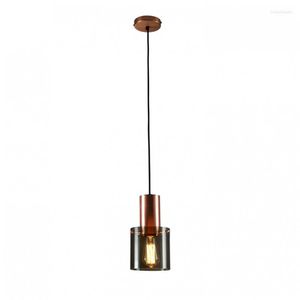 Pendant Lamps Postmodern Glass Chandelier Creative Restaurant Bar Combination Lamp Simple Villa Dining Table