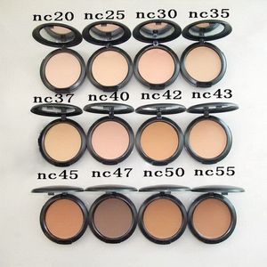 Makeup face powder NC NW Press Poudre Designer Make Up Compact Plus Foundation Natural Whitening Firm Brighten Contour Powders