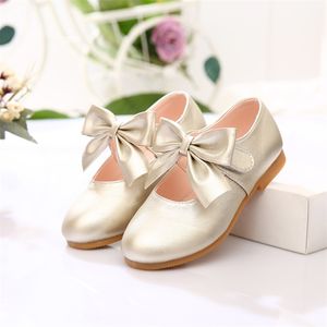 First Walkers Spring Summer Autumn Kids Shoes Girls Princess Fashion Kids Single Bow Kneakers Sneakers Flats 220830