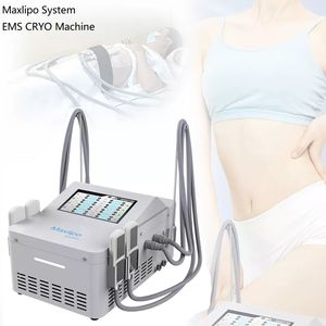 Ems Cryolipolysis Slimming Machine Fat Freeze Cooling Cryo Pads Fat Dissolving Equipment For Cellulite Removal Cryotherapy Plates Device Maxlipo System