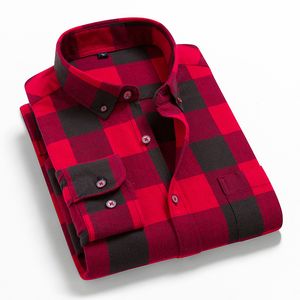 Camisa xadrez vermelha e preta Men camisas 2022 Novo primavera de outono química homme homem camisetas xadrez de manga curta blusa masculina