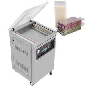 Stainless Steel Vacuum Packing Machine Wet And Dry Food Sealing Machine Vegetable Fruit Meat Sealer