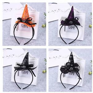 Halloween Kürbis Stirnband Hüte Orange Hexe Cosplay Kopfschmuck Halloween Party Requisiten Haarschmuck Hut SN4117