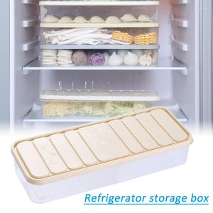 収納ボトル冷蔵庫オーガナイザーキッチンコンビニエンスフリーザーキャビネット用の蓋付き透明な箱カウンタートップTS2