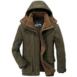 New Minus 40 Degrees Winter Jacket Men Thicken Warm Cotton-Padded Jackets Men's Hooded Windbreaker Parka Plus size 4XL Coats D1810209Z