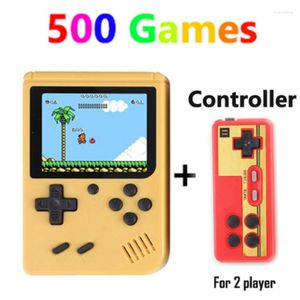 Coolboy Retro Handheld Console Taşınabilir HD Emülatör Denetleyicisi Yerleşik 500 Oyun Gamepad TV Video Şarj Edilebilir