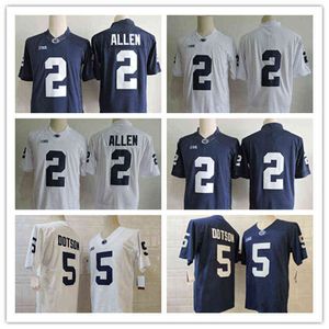American College Football Wear American College Football Wear NCAA 2022 Penn State Nittany Lions Football Jersey 2 Marcus Allen 5 Jahan Dotson 9 Trace McSorley 14 Sea