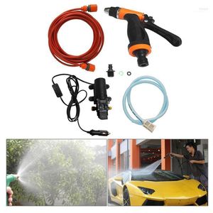 Set di pistole a spruzzo per la pulizia ad alta pressione della rondella dell'auto Set pompa dell'acqua elettrica per accendisigari portatile 12V1