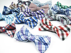 Bow Ties Boy Cotton Fashion Jacquard för Bowties School Suite Accessories Wedding Tie Children Student Gravatas Tuxedo