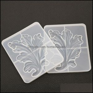 Baking Moulds Drop Glue Mold Mirror Surface Leaf Mods Food Grade Sile Molds Heat Resistant Sell Well With High Quality 1 Homeindustry Dh1Js