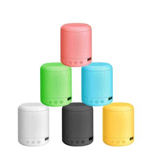 Przenośne głośniki przenośne wielobarwne bezprzewodowe subwoofer mały głośnik A11 Macaron Mini Bluetooth Blokada głośnikowa i obciążenia Darpka T220831