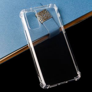 Casos de telefone celular transparente para TPU para Vivo IQOO 7 Z3 Y52 Y53S Y52 5G T1X Z5X Soft Cover