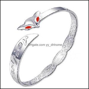 Pulseira pulseira pulseira para mulheres presentes de festas de aniversário para garotas jóias por atacado Bracelets de animais de olhos vermelhos