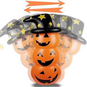 Outra festa de eventos suprimentos de halloween copo de abóbora inflável de abóbora laranja adereços de decoração de desenho animado de Natal boneco de neve 220830