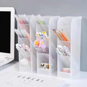 High Quality Multi-function Minimalist Desk Pencil Cases Pen Holder Large Capacity Cute Desktop Organizer Stand Case School Office Stationery