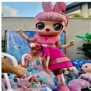 Wholesale costume characters for parties for sale - Group buy Mascot doll costume Cute Character Adult cute New Girl Mascot Costume fancy dress Halloween party costume238T