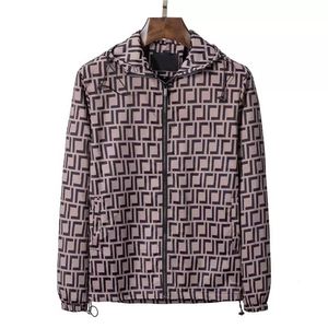 Kurtka High-end Europe and America 2023 Spring and Autumn New Tide Printedletter Pattern Men's Casual Fashion Coat 24