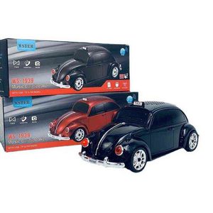 Alto-falantes portáteis Beetle WS-1939 Subwoofer Grande alto-falante Bluetooth Formato clássico de carro sem fio com TF USB FM AUX Handsfree Selfie T220831