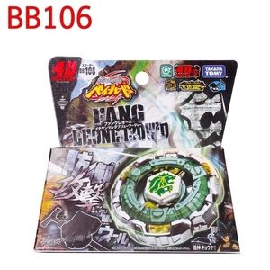 Spinning Top original Tomy Beyblade Metal Fight BB106 Fang Leone 130W2d 220830