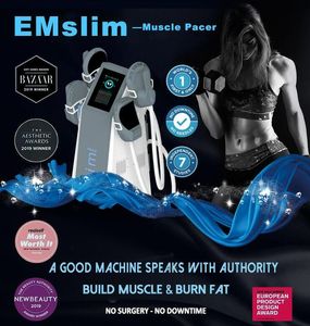 Powerful slimming sculpt machine EMS scuplt Handles with RF body scupltor electric muscle stimulation enhancement massager butt lift machine Emslim