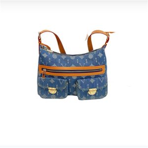 Bolsas de jeans de grife Bolsas de corpo cruzado femininas Jeans Bolsas de ombro masculinas azuis vintage Bolsas de ombro de luxo Designers Bolsa tiracolo feminina Bolsas universitárias