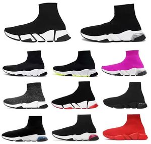 2022 sandalet chaussures tasarımcı çorap spor ayakkabı hız eğitmenler patik kadın erkek üçlü etoile eski spor ayakkabılar çorap çizmeler platform rahat ayakkabı