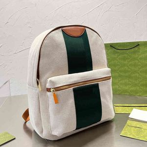 Zaini Gbag Designer Borsa zaino Bookbags Moda uomo All-match Borsa di design di grande capacità Zaino in tela