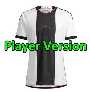 2022 Tyskland Soccer Jerseys 22 23 Muller Musiala Kimmich Havertz Gundogan Kroos Reus Fullkrug Gnabry Sane Moukoko Football Shirt Maillot Foot Men Kids Jersey 7361