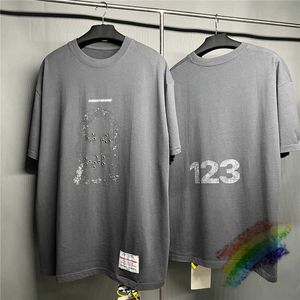Herr t-shirts vintage grå rrr123 t shirt män kvinnor 1 1 bästa kvalitet rrr 123 t-shirt topp tee kort ärm t221130