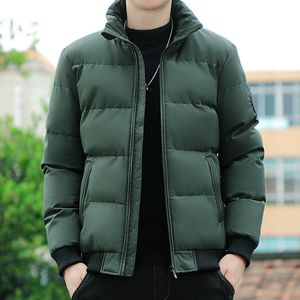 Men's Vests High quality cotton coat men's autumn and winter Korean version stand collar thickened youth down 221130