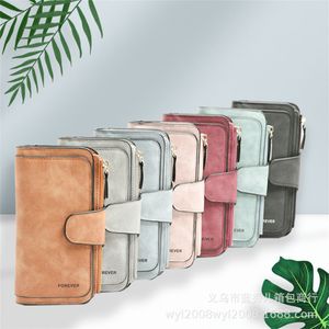 Fashion Wallet Women's Leather Pure Color Simple Casual gsvgcv