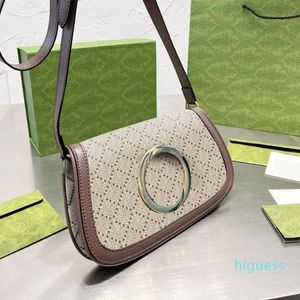 Bolsas tiracolo de grife para homens e mulheres Bolsas de ombro circulares de metal com letras Bolsas de marca com letras