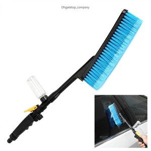 K Desigh Long Handle Car Wash Brush Foam Bottle Water Flow Switch Auto Window Cleaner Care Cleaning Tool Car-styling