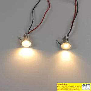 Mini faretti a LED da 1W Faretto da incasso a soffitto Piccola illuminazione da incasso Vetrina Armadio da cucina Luce per scale a gradini 12V Plafon dimmerabile Lampada a punti