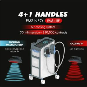 Similar Items Powerful body slimming RF Electromagnetic Muscle Stimulation Weight Loss Body shaping Emslim New Model 4 Handles Machine with your logo