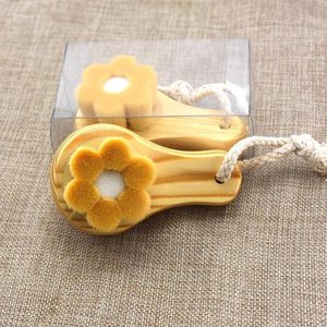 Wood Handle Cleansing Brush Beauty Tools Soft Fber Hair Manual Brush Cleaning Handheld Face Brushes Skin Care Face 1130