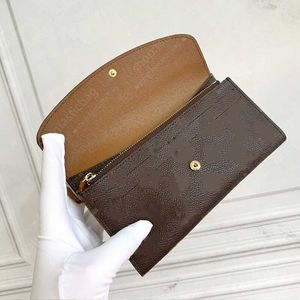 Designers plånböcker purses mode långa zippy plånbok monogram klassisk dragkedja pallas väska zip mynt handväska m60136