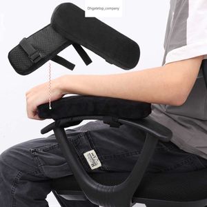 2pcs Memory Foam Armrest Pad Chair s Ultra-Soft Elbow Pillow Support With Strap Arm Rest Cover Holder