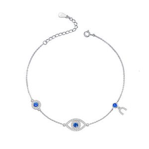 Armbandskedja Kaletine Lucky Evil Eye S For Women Luxury 925 Sterling Silver Gift Girl Kids Turkiet Jewelry