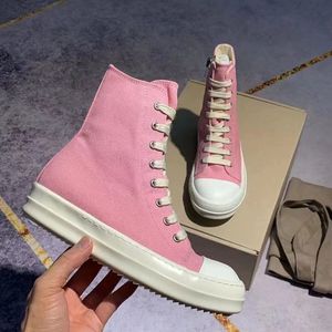 Par spetsar upp Fuller Shoes Coach Chaussures Designer R Vintage Canvas High Top Non Slip Flat Bottom Dad 35-46