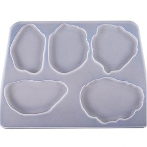 Baking Moulds Hand Made Table Decoration Mold Diy Epoxy Resin Sile Irregar Shape Tea Cup Cushion Mod Translucence Big Size M Dhgarden Dhoov