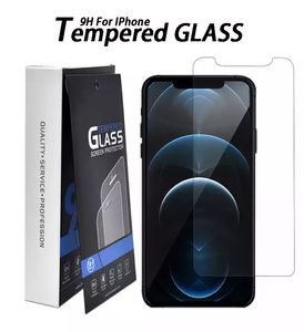 9h iPhone 14用の強化ガラススクリーンプロテクタープラスプロマックスXS XR 11 12 13 Samsung A51 A71 A52 A72 4G 5G保護フィルム