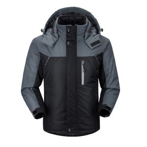 Men's Vests Men Winter Thick Velvet Windproof Down Coat High Quality Male Waterproof Jacket 221130