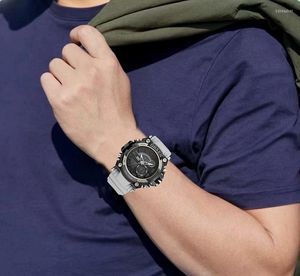 Armbanduhren Männer Uhren Digital Quarz Militäruhr Für 50 Mt Tauchen Grau Mode Outdoor Sport Taktische Armbanduhr Relogio Masculino