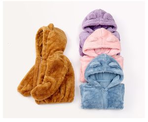 Daunenmantel KEAIYOUHUO Winterjacke für Jungen, modische warme Mäntel für Babys und Mädchen für Kinderkleidung mit Kapuze von 2 bis 7 Jahren 221130