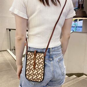 여자 럭셔리 Crossbody 가방 디자이너 전화 가방 야외 전화 홀더 고품질 휴대 전화 패키지 패션 가방 카드 팩 고품질