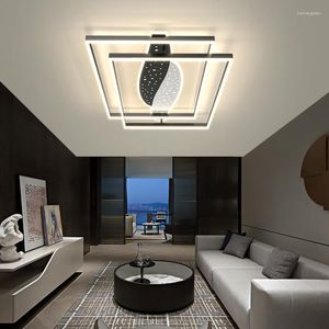 Ceiling Lights Modern Led Simple Atmosphere Decoration Salon For Living Room Meeting Bedroom Lighting Home Interior Lamp